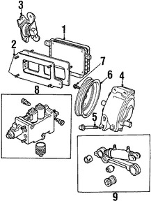 Foto de Sensor Angulo de Direccin Original para Land Rover Discovery 1999 2000 2001 2002 Marca LAND ROVER Nmero de Parte RQJ100030