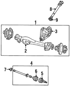 Foto de Sello Semieje Junta Homocintica Original para Land Rover Discovery Land Rover Range Rover Marca LAND ROVER Nmero de Parte FTC4822