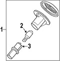 Foto de Luz de marcador lateral Original para Land Rover Range Rover Marca LAND ROVER Nmero de Parte XGB500020