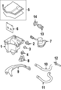 Foto de Caja de Fusibles Original para Land Rover Range Rover 2007 2008 2009 Marca LAND ROVER Nmero de Parte LR014349