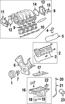 Foto de Mltiple de Admisin del Motor Original para Land Rover Range Rover 2006 2007 2008 2009 Marca LAND ROVER Nmero de Parte LR002499