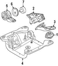 Foto de Soporte de Montura del motor Original para Land Rover Range Rover 2006 2007 2008 2009 Marca LAND ROVER Nmero de Parte KKU500681