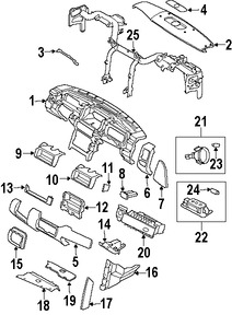 Foto de Bombilla de luz de mapa Original para Land Rover Range Rover Land Rover LR3 Land Rover Range Rover Sport Land Rover  Land Rover Discovery Marca LAND ROVER Parte #XZQ000080