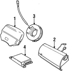 Foto de Mdulo de control del Air Bag Original para Land Rover Freelander 2002 2003 2004 2005 Land Rover LR2 2008 Marca LAND ROVER Nmero de Parte YWJ000131