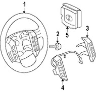 Foto de Interruptor Control de Crucero Original para Land Rover LR3 2007 Land Rover LR2 2008 2009 2010 Marca LAND ROVER Nmero de Parte XPD500750