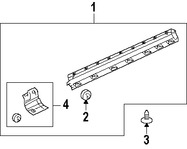 Foto de Protector de Estribo Original para Land Rover  Land Rover LR3 Marca LAND ROVER N�mero de Parte DGP500490PCL