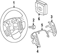 Foto de Timon / Volante / Manubrio Original para Land Rover Range Rover Sport 2006 2007 2008 2009 Land Rover LR3 2009 Marca LAND ROVER Nmero de Parte LR017038