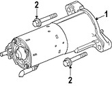 Foto de Motor de arranque Original para Land Rover LR2 2008 2009 2010 2011 2012 Marca LAND ROVER Nmero de Parte LR029180