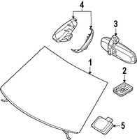 Foto de Parabrisas de Cristal Original para Land Rover LR2 Marca LAND ROVER Nmero de Parte LR044100