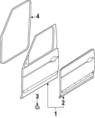 Foto de Carcasa de puerta Original para Land Rover LR2 Marca LAND ROVER Nmero de Parte LR023161