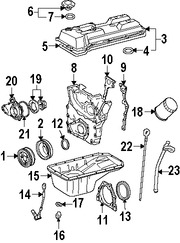Foto de Tap�n de Aceite Original para Toyota Tacoma 1995 1996 1997 Marca LEXUS N�mero de Parte 1218075021