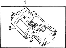 Foto de Solenoide de Encendido Original para Lexus SC400 Lexus LS400 Marca LEXUS Nmero de Parte 2815050021