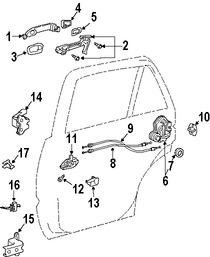 Genuine OEM Bastires De Techo Y Barras Transversales Para Lexus RX400h