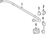 Foto de Enlace extremo de Barra Estabilizadora de Suspension Original para Lexus RX350 Lexus  Lexus RC F Toyota Highlander Marca LEXUS N�mero de Parte 488020E010