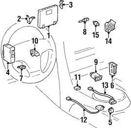 Foto de Interruptor de Presin de Aceite Original para Lexus Toyota Scion Marca LEXUS Nmero de Parte 835300E010