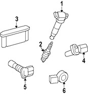 Foto de Sensor de Detonacin Original para Scion Toyota Lexus Marca LEXUS Nmero de Parte 8961506010