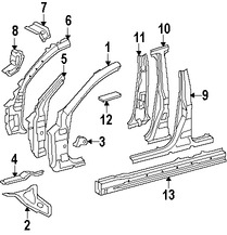 Foto de Estribo Original para Lexus IS250 Lexus IS350 Lexus IS F Marca LEXUS N�mero de Parte 6140253020