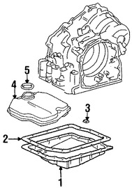 Foto de Filtro Transmison Automatica Original para Toyota Lexus Marca LEXUS Nmero de Parte 3533008010