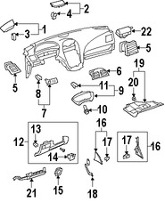 Foto de Cubierta de Panel de Instrumentos Original para Lexus ES350 2007 2008 2009 Marca LEXUS Nmero de Parte 556073T040