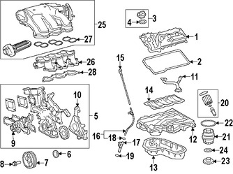 Foto de Empacadura del Mltiple de Admisin Original para Toyota Lexus Marca LEXUS Nmero de Parte 171770P021