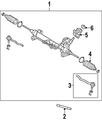 Foto de Terminal de la direcci�n Original para Lexus LS430 2004 2005 2006 2001 2002 2003 Marca LEXUS N�mero de Parte 4547059045