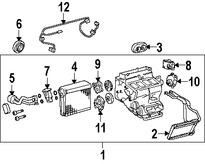 Foto de Anillo O de Manguera de Aire Acondicionado Original para Lexus Marca LEXUS Nmero de Parte 8889735030