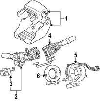 Foto de Sensor de Posicin del Volante de Direccin Original para Lexus Toyota Marca LEXUS Nmero de Parte 8924530070