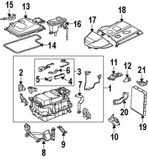 Foto de Computadora del Motor Original para Lexus RX400h 2008 Marca LEXUS N�mero de Parte 8998148460