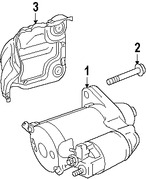 Foto de Motor de arranque Original para Toyota Tundra Toyota Sequoia Toyota Land Cruiser Lexus LX570 Marca LEXUS N�mero de Parte 281000S050
