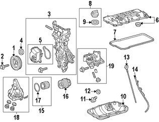 Foto de Sello del cigueal del motor Original para Toyota Lexus Scion Marca LEXUS Nmero de Parte 90311A0018