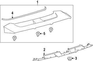 Foto de Alern / Spoiler Original para Lexus CT200h 2014 2015 2016 2017 Marca LEXUS Nmero de Parte 760857690322