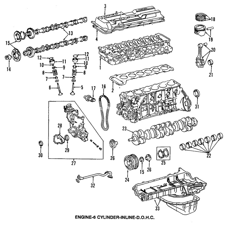 Foto de Culata del motor Original para Toyota Land Cruiser Lexus LX450 Marca LEXUS N�mero de Parte 1110169107