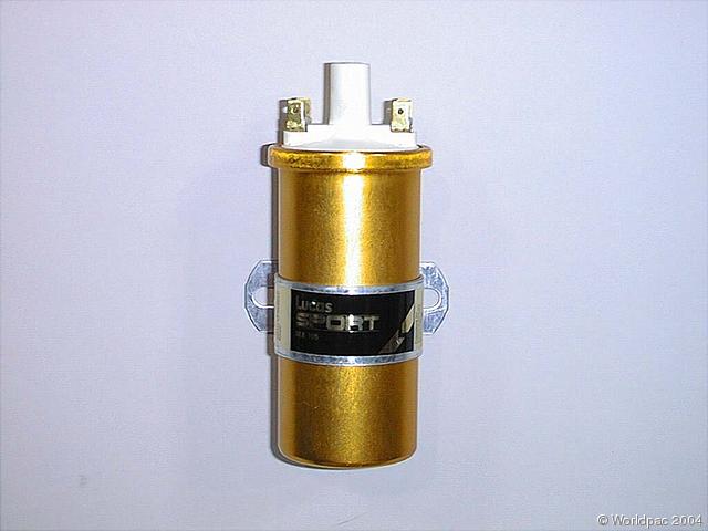 Foto de Bobina de Encendido para Jaguar XKE MG MGA MG MGB MG Midget Triumph TR3A Marca Lucas N�mero de Parte W0133-1622707