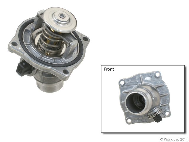 Foto de Termostato del refrigerante del motor para Land Rover Range Rover BMW 540i BMW 740i BMW 740iL BMW X5 BMW Z8 Marca Mahle Nmero de Parte W0133-1611540