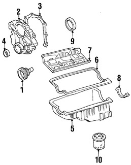 Foto de Empacadura de C�rter Original para Mazda Navajo Mazda B4000 Marca MAZDA N�mero de Parte ZZL011399A