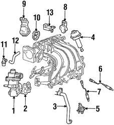 Foto de Empacadura de Vlvula de Control de Marcha Mnima Original para Mazda B2300 2004 2005 2006 2007 2008 2009 Marca MAZDA Nmero de Parte L34120661