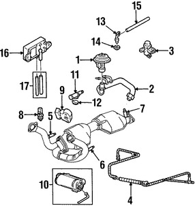 Foto de Empacadura de Vlvula de Control de Marcha Mnima Original para Mazda B3000 Mazda Marca MAZDA Nmero de Parte AJ0320661A