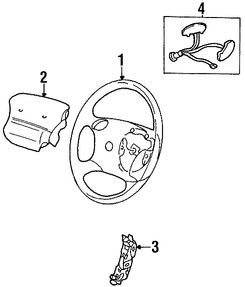 Foto de Interruptor Control de Crucero Original para Mazda B2300 Mazda B3000 Mazda B4000 Marca MAZDA Nmero de Parte 1FAA663D1