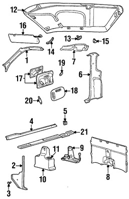 Foto de Parasol / Visera Original para Mazda B3000 2007 Mazda B4000 2007 2008 2009 Marca MAZDA N�mero de Parte 1FAA69210