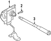 Foto de Elevador de Llanta de Repuesto Original para Mazda Tribute Marca MAZDA Nmero de Parte ZZD256720A