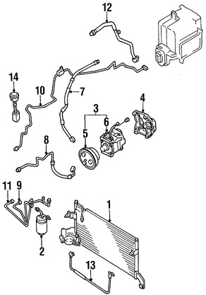 Foto de Embrague del Compresor de Aire Acondicionado Original para Mazda Millenia Marca MAZDA Nmero de Parte T00261L10