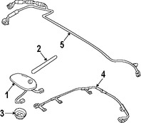 Foto de Base de Antena de Radio Original para Mazda 3 2010 2011 2012 2013 Marca MAZDA Nmero de Parte BBN666930