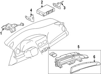 Foto de Soporte de Modulo de Control de GPS Original para Mazda 3 2010 2011 2012 2013 Marca MAZDA N�mero de Parte BBM2669BX