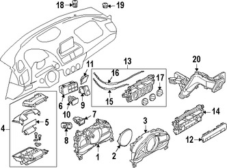 Foto de Sensor de Temperatura del Aire de la Cabina Original para Mazda 3 Mazda 6 Mazda Marca MAZDA Nmero de Parte GHR161757