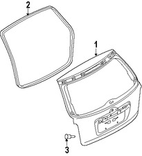 Foto de Puerta Trasera Original para Mazda CX-9 Marca MAZDA N�mero de Parte TDY16202XR