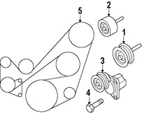 Foto de Conjunto de Tensor de correa Original para Mazda MX-5 Miata Marca MAZDA N�mero de Parte LFN315980A