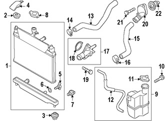 Foto de Brida de Drenaje de Refrigerante de Motor Original para Mazda 2 2011 2012 2013 2014 Marca MAZDA N�mero de Parte Z6011517ZD