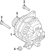 Foto de Tornillo del Alternador Original para Mazda 2 2011 2012 2013 2014 Marca MAZDA Nmero de Parte 997941030