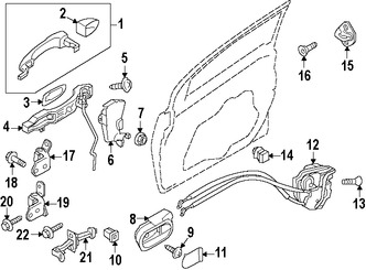 Foto de Freno de puerta Original para Mazda 2 2011 2012 2013 2014 Marca MAZDA N�mero de Parte D65158270D
