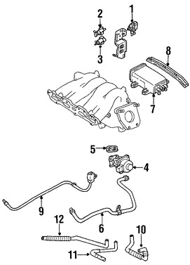 Foto de Canister Original para Mazda 626 Mazda Protege Mazda Protege5 Marca MAZDA Nmero de Parte KLG413970